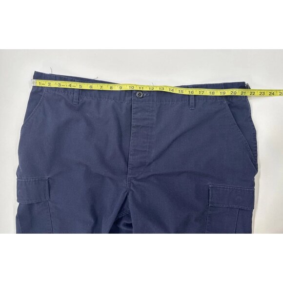 Propper Cargo Pants Mens XL 42x31 Blue Tactical Paratrooper Ripstop Utility Y2K - Picture 16 of 16
